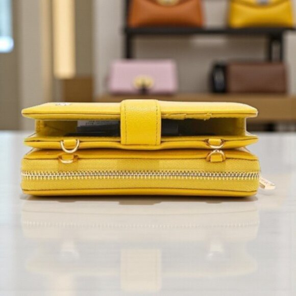 🆕 Magnetic 2-in-1 Phone Wallet Clutch | Vegan Leather | Barbiecore Y2K - Picture 12 of 16